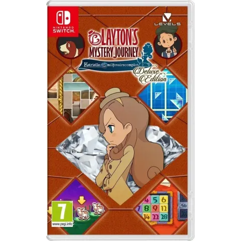 Layton's Mystery Journey: Katrielle en het Miljonairscomplot - Deluxe Edition - Switch