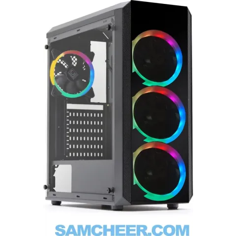 LC-Power Gaming 703B Midi Tower Zwart