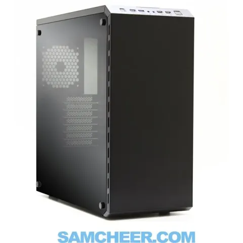 LC-Power Gaming 986B - Dark Shadow Midi Tower Zwart