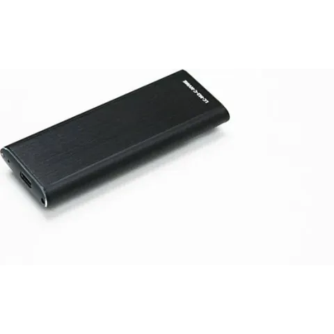 LC-Power LC-M2-C-NVME behuizing voor opslagstations M.2 SDD-behuizing Zwart