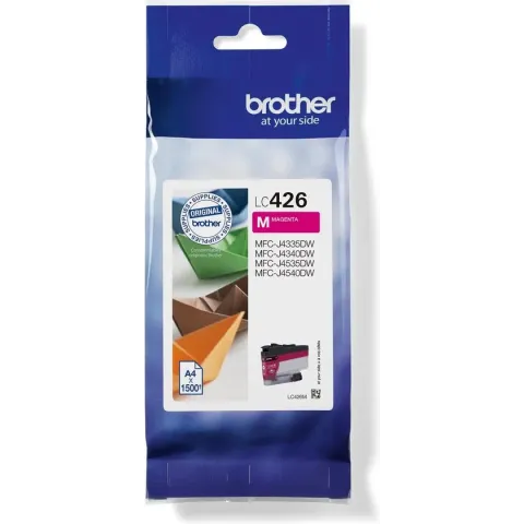 LC426M Inktcartridge - BROTHER - Magenta Standaardcapaciteit 1500 pagina's - Voor MFC-J4340DW, MFC-J4540DW en MFC-J4540DWXL