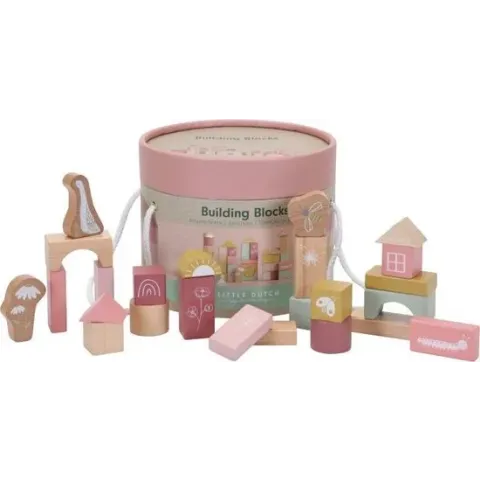 LD Bouwblokken pink