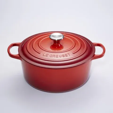 Le Creuset Braadpan Signature Kersenrood - ø 28 cm / 6.7 Liter