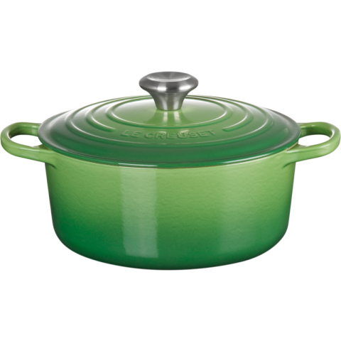 Le Creuset Signature Ronde Braadpan 24 cm Bamboo Green