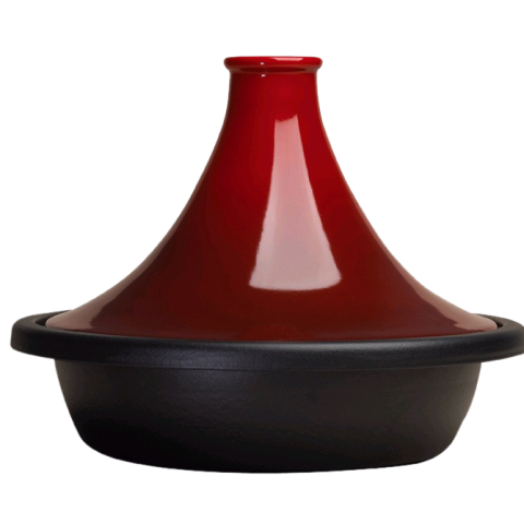 Le Creuset Tajine 31 cm Kersenrood