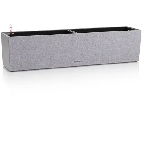 Lechuza - BALCONERA STONE 80 - Plantenbak - ALL-IN-ONE set - steengrijs