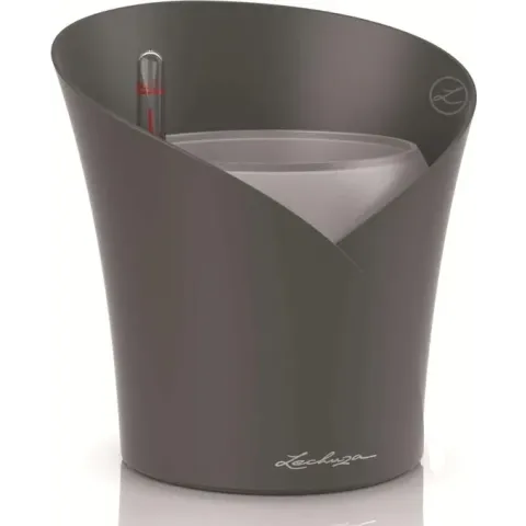 LECHUZA plantenbak ORCHIDEA leisteengrijs ALL-IN-ONE set