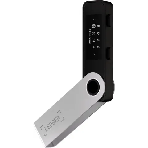 Ledger Nano S Plus: De populaire hardware wallet - Wallet voor Bitcoin, Ethereum en vele andere munten - Groter scherm- Meer geheugen
