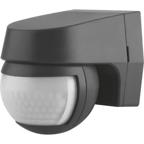 LEDVANCE Armatuur: voor muur, SENSOR WALL 110DEG / 220…240 V, body materiaal: polycarbonaat, IP44