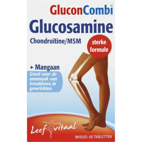 Leefvitaal Glucon Combi - 60 tabletten - Voedingssupplement