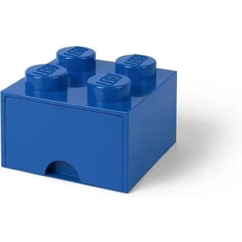 LEGO Brick 4 Opbergbox - Kunststof - Blauw
