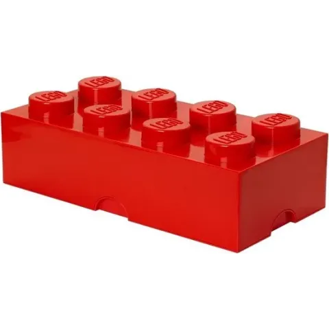 LEGO Brick 8 Opbergbox - 12L - Kunststof – Rood
