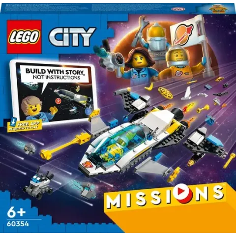 LEGO City Missies Ruimteschip voor verkenningsmissies op Mars - 60354