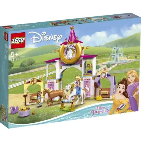 LEGO Disney Belle en Rapunzel's koninklijke paardenstal - 43195