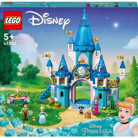 LEGO Disney Princess Het kasteel van Assepoester en de knappe prins - 43206