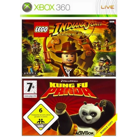 Lego Indiana Jones + Kung Fu Panda