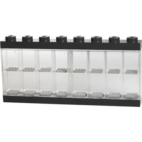 LEGO Opbergbox - Voor 16 Mini Characters - Zwart