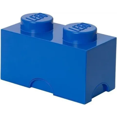 Lego Storage brick - Blauw - 12,5 cm x 25 cm - 18 cm - 2L7