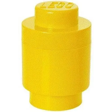 LEGO Storage Brick Opbergbox - 12,5 cm x 12,5 cm x 18 cm - Geel