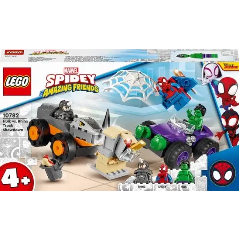 LEGO Marvel Spider-Man Hulk vs. Rhino truck duel - 10782