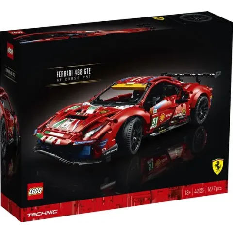 LEGO Technic Ferrari 488 GTE “AF Corse #51” - 42125
