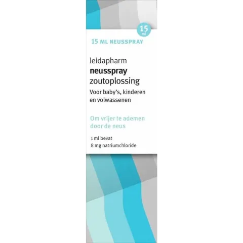 Leidapharm Zoutoplossing - 15 ml - 1 stuk