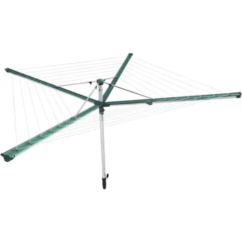 Leifheit Linomatic 400 VS droogmolen incl. bodemhuls - 40 m