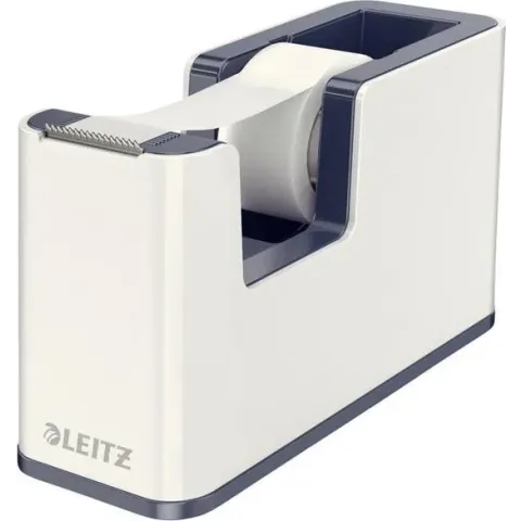 Leitz WOW Plakbandhouder - Grijs/Wit