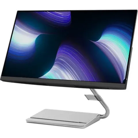 Lenovo Q24i-20 60,5 cm (23.8") 1920 x 1080 Pixels Full HD LED Zwart, Zilver