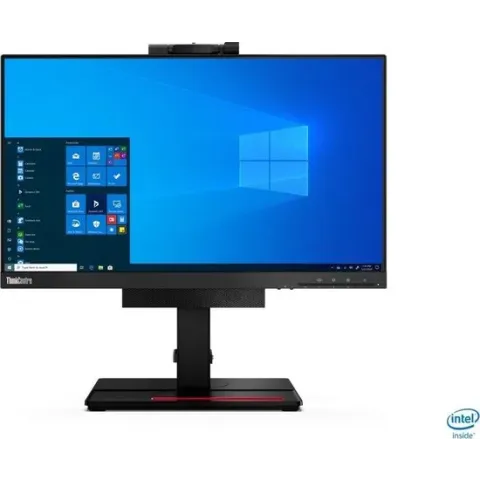 Lenovo ThinkCentre Tiny in One 54,6 cm (21.5") 1920 x 1080 Pixels Full HD LED Zwart