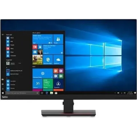 Lenovo ThinkVision T32h-20 81,3 cm (32") 2560 x 1440 Pixels Quad HD LED Zwart