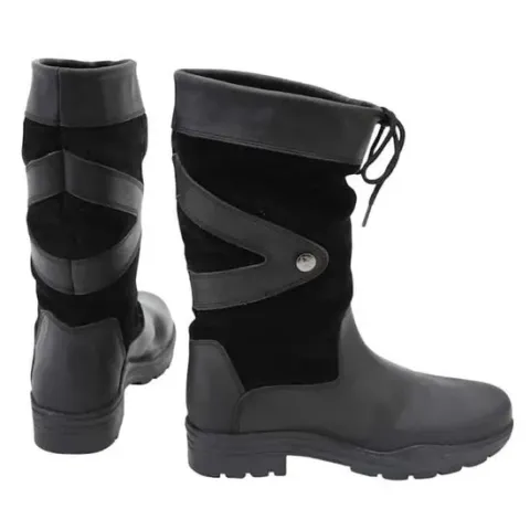 Leren Outdoor Laars Greenwich Zwart - zwart - 40