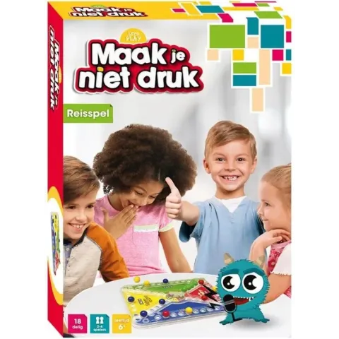 Let's Play Maak Je Niet Druk Reisspel