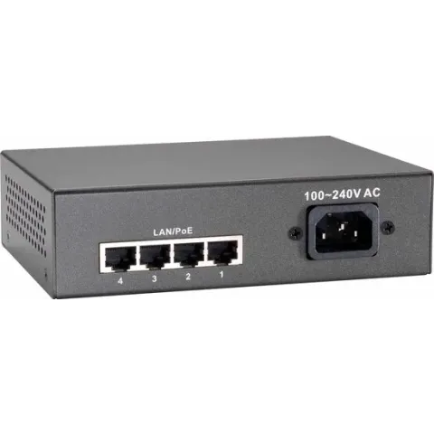 LevelOne FEP-0511W90 Fast Ethernet (10/100) Grijs Power over Ethernet (PoE)
