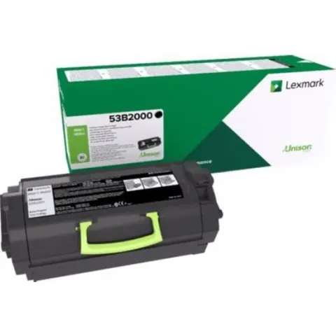 Lexmark 53B2000 tonercartridge Origineel Zwart 1 stuk(s)
