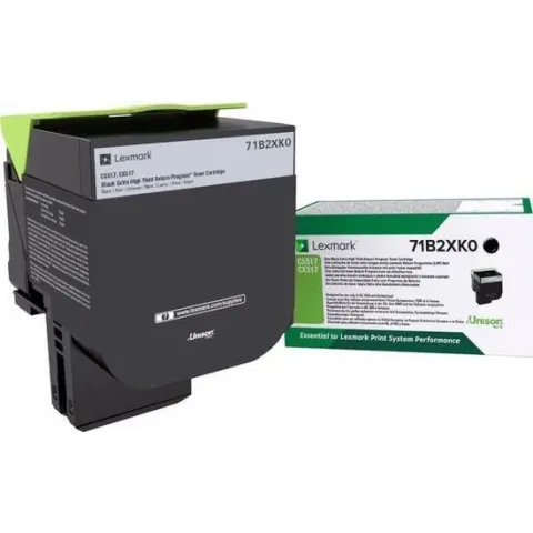 Lexmark 71B2XK0 tonercartridge Origineel Zwart 1 stuk(s)