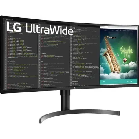 LG 35WN75C - QHD Curved Ultrawide USB-C Monitor - 35 inch