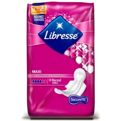Libresse Maxi Normal Wing Maandverband 14 stuks