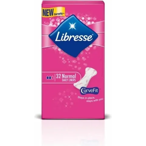 Libresse Normal - 32 stuks - Inlegkruisjes