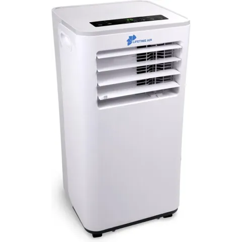 Lifetime Air Airco 3-in-1- Koelen, Ventileren, Ontvochtigen - met Afstandsbediening en Timer - 9000 BTU