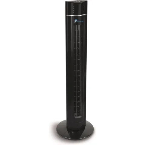 Lifetime Air Torenventilator ATF-003R - 60 Watt - Afstandsbediening - Zwart