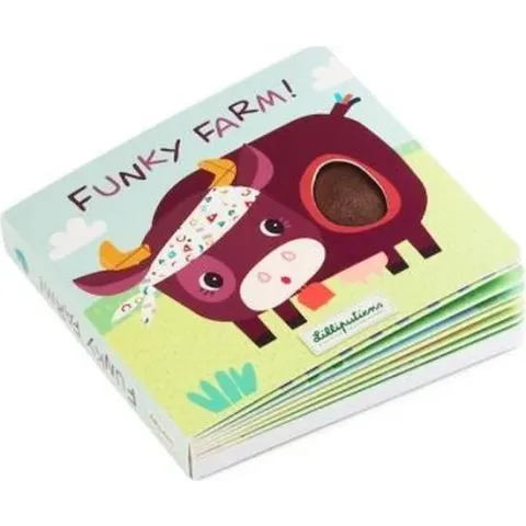 Lilliputiens FUNKYFARM - touch and soundbook