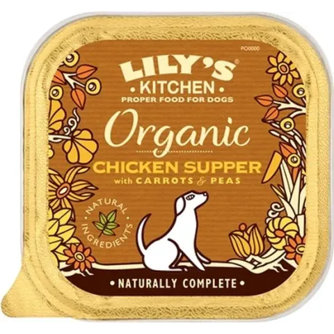 Lily's Kitchen Dog Organic Chicken Supper - 11X150 GR