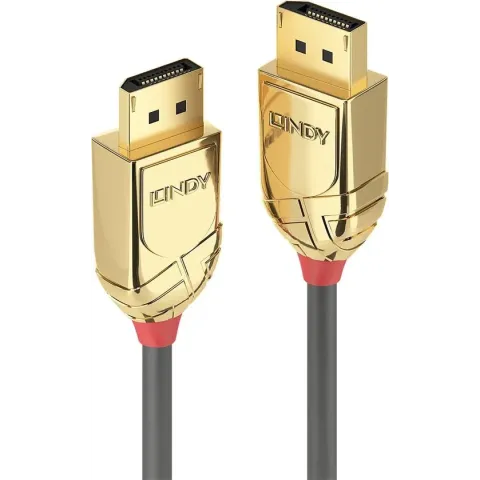 Lindy 36292 DisplayPort kabel 2 m Goud