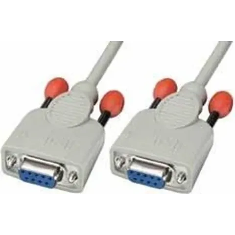 Lindy 3m Null modem cable netwerkkabel Wit
