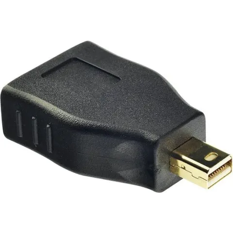 Lindy Mini DP/DP Mini Display Port Display Port Zwart