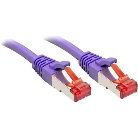 Lindy Rj45/Rj45 Cat6 0.3m netwerkkabel 0,3 m S/FTP (S-STP) Violet