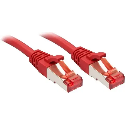 Lindy Rj45/Rj45 Cat6 1.5m netwerkkabel 1,5 m S/FTP (S-STP) Rood