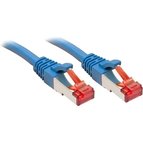 Lindy Rj45/Rj45 Cat6 10m netwerkkabel S/FTP (S-STP) Blauw