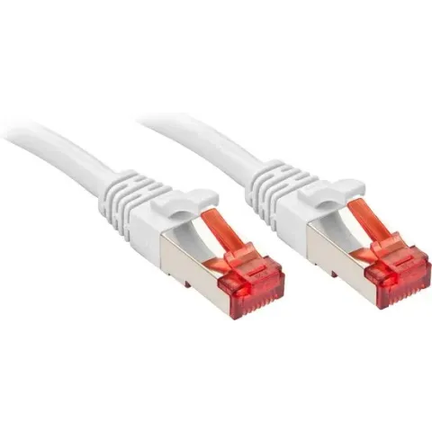 Lindy Rj45/Rj45 Cat6 2m netwerkkabel S/FTP (S-STP) Wit